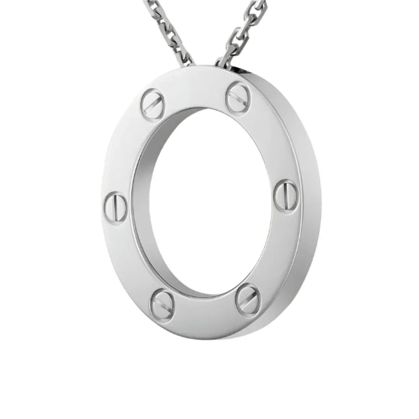 Love Necklace White Gold