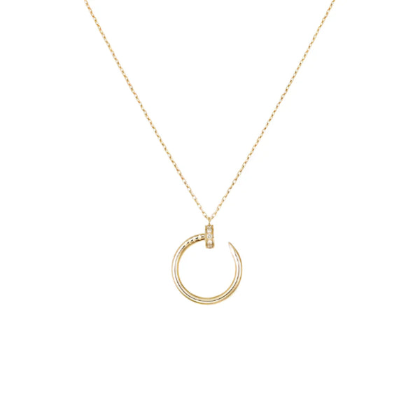 Juste un Clou Necklace Yellow Gold, Diamonds