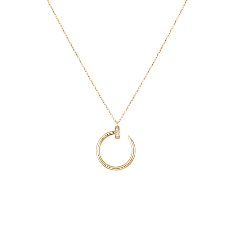 Juste un Clou Necklace Yellow Gold, Diamonds