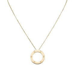 Love Necklace Yellow Gold