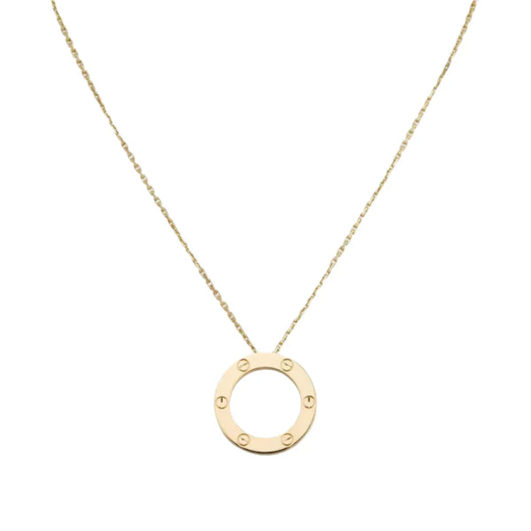 Love Necklace Yellow Gold
