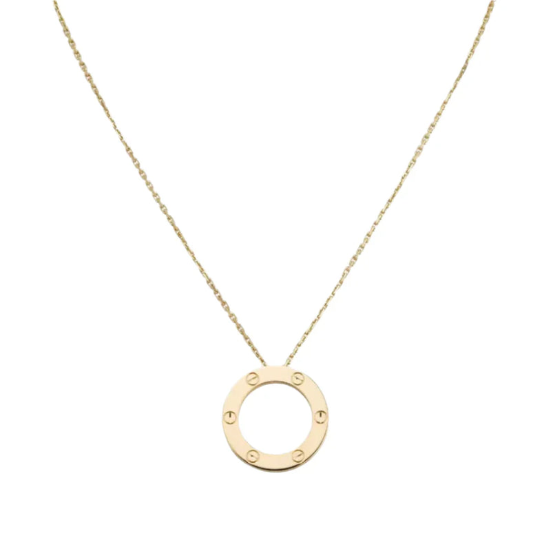 Love Necklace Yellow Gold