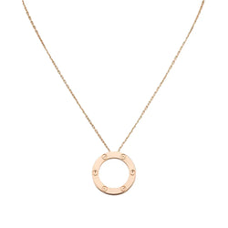 Love Necklace Rose Gold