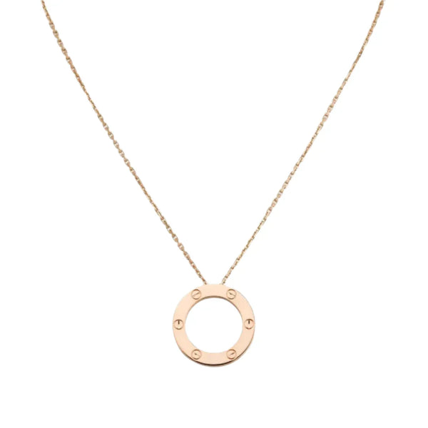 Love Necklace Rose Gold