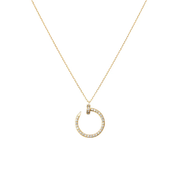 Juste un Clou Necklace Yellow Gold, Diamonds