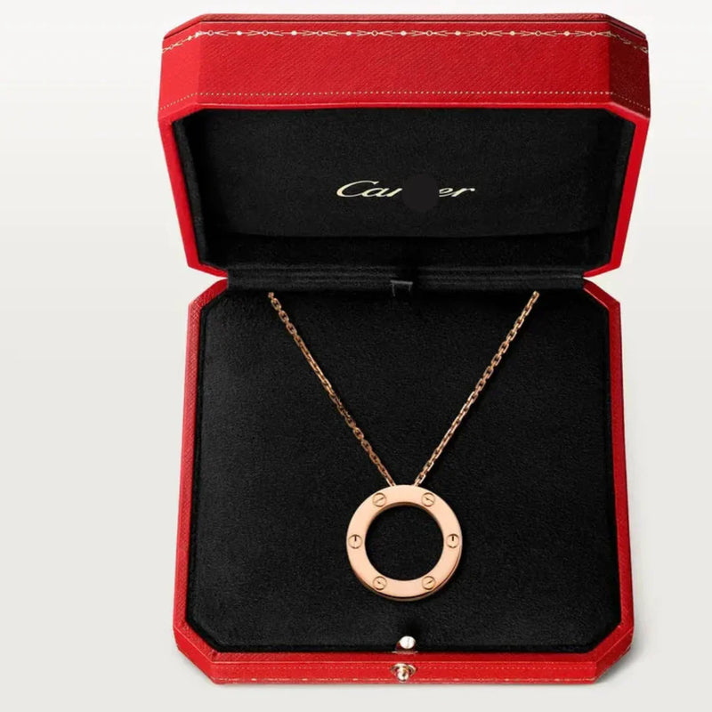 Love Necklace Rose Gold