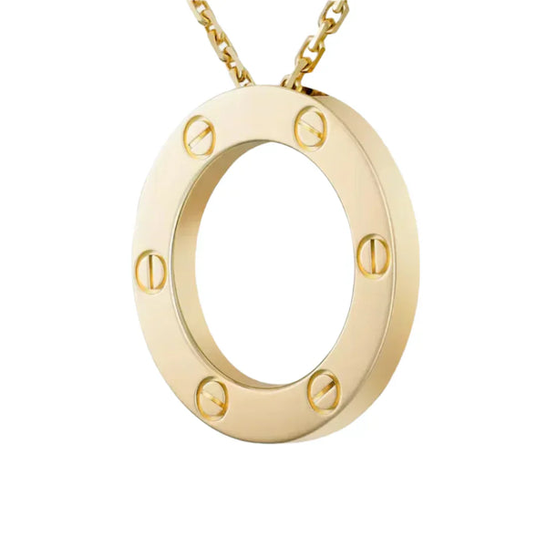 Love Necklace Yellow Gold