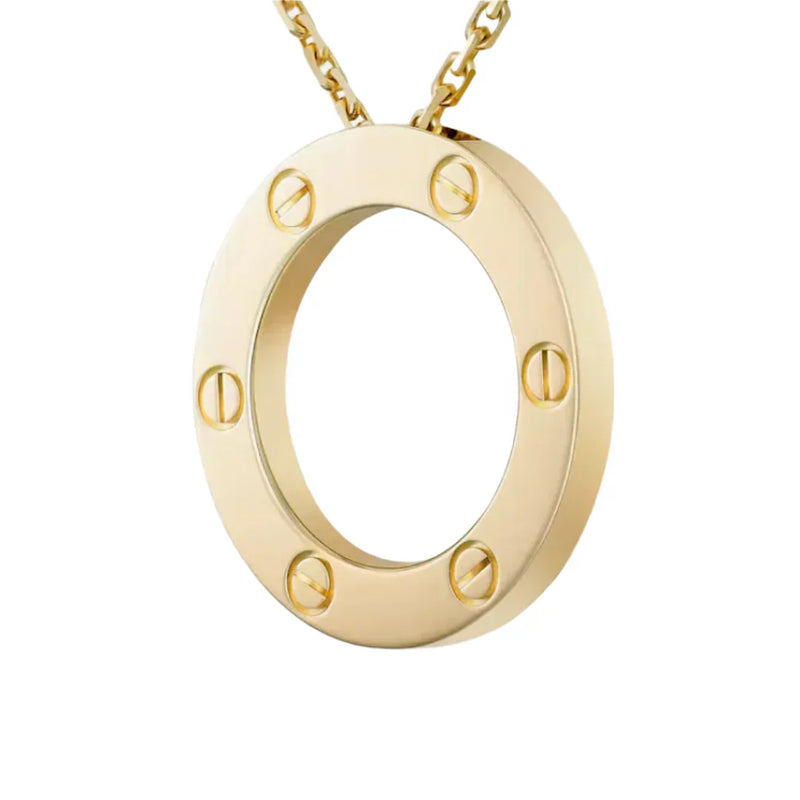 Love Necklace Yellow Gold