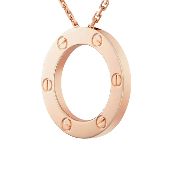Love Necklace Rose Gold