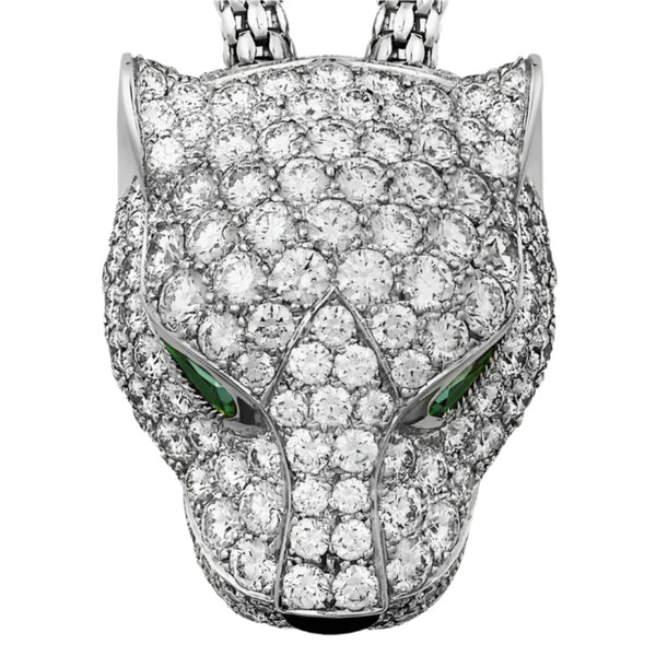 Panthère De Necklace White Gold full Diamonds