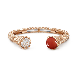 Carnelian Beaded Couleurs Bracelet