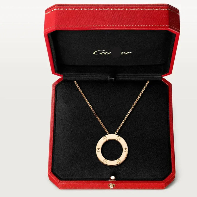 Love Necklace Yellow Gold