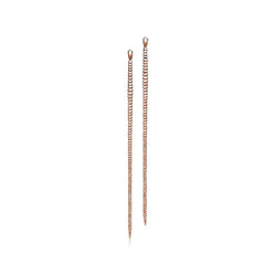 Elsa Peretti Snake Large Rose Gold Earrings