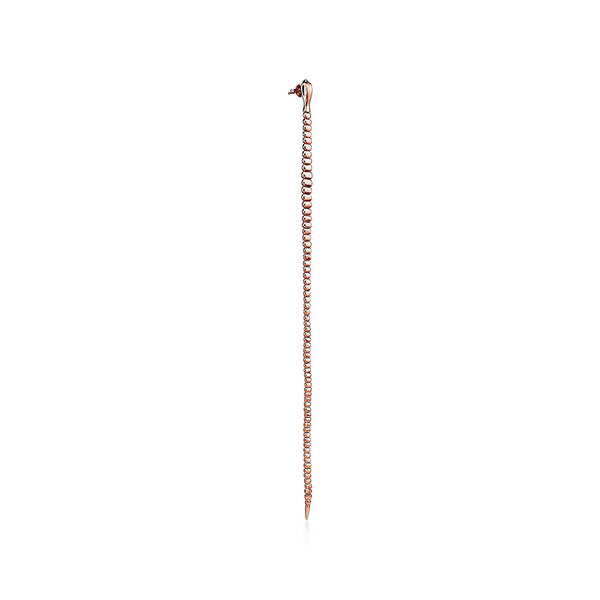 Elsa Peretti Snake Large Rose Gold Earrings