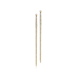 Elsa Peretti Snake Large Yellow Gold Earrings
