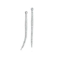 Elsa Peretti Snake Medium Silver Earrings