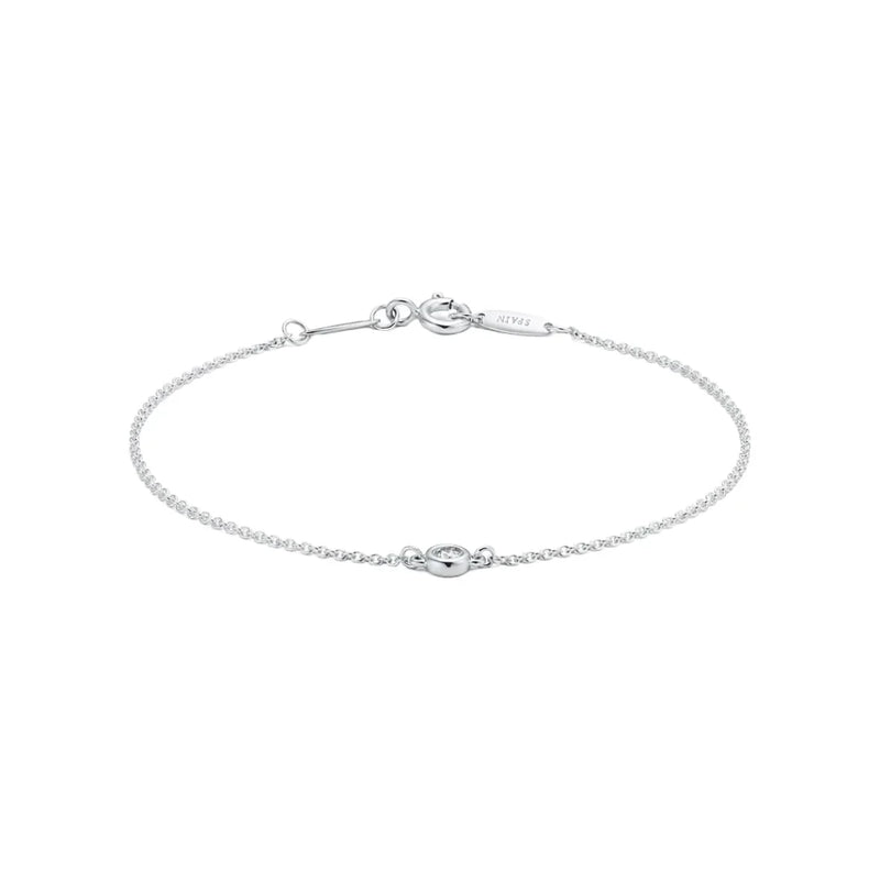 Elsa Peretti Bracelet  White Gold with Diamonds