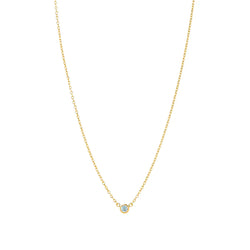 Elsa Peretti Diamond Pendant Yellow Gold