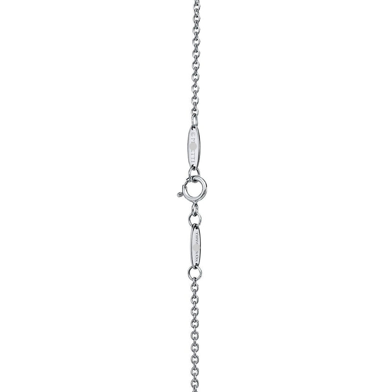 Elsa Peretti Open Heart Necklace with Diamond