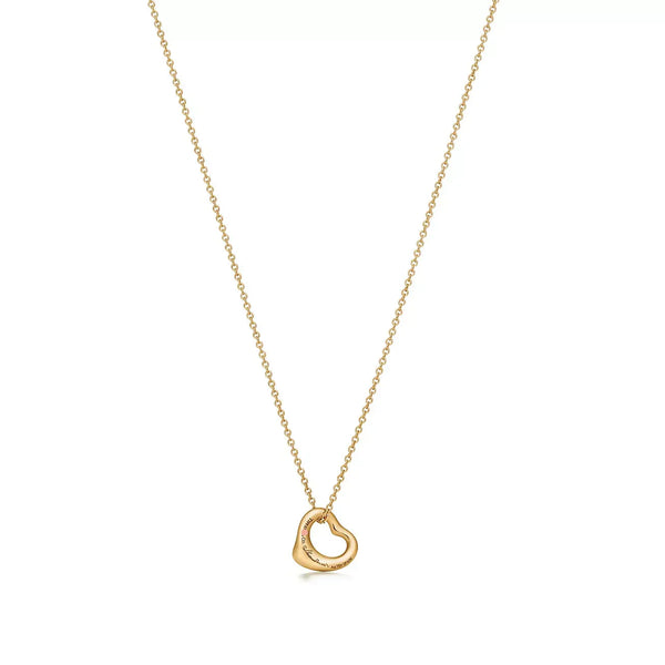Heart Pendant Yellow Gold