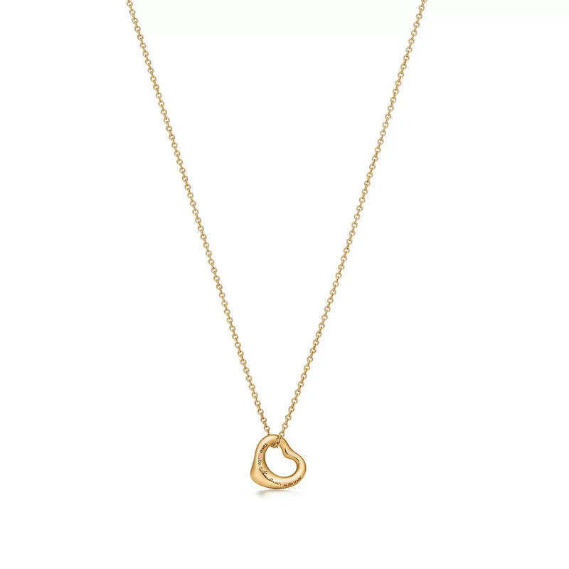 Heart Pendant Yellow Gold