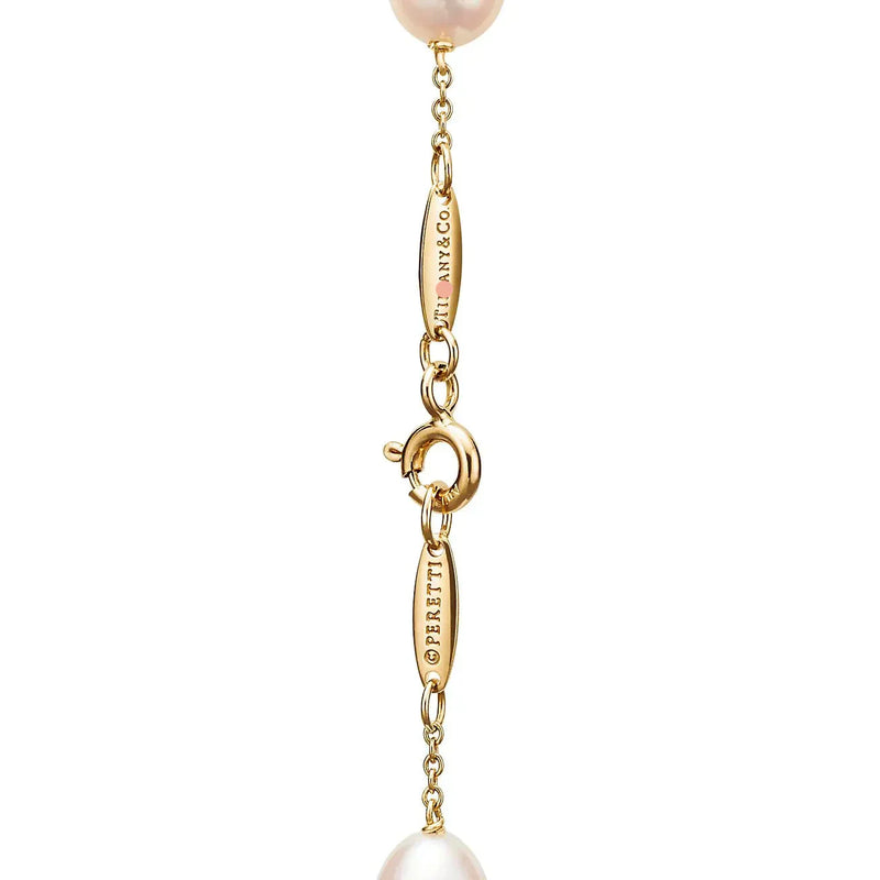 Elsa Peretti Bracelet Pearls Yellow Gold