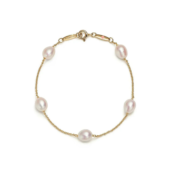 Elsa Peretti Bracelet Pearls Yellow Gold