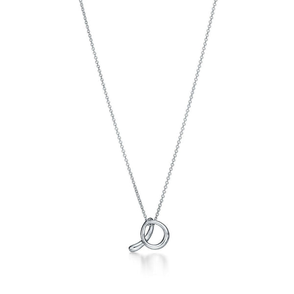 Elsa Peretti Small Alphabet Necklace