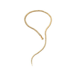 Snake Necklace in Yellow Gold