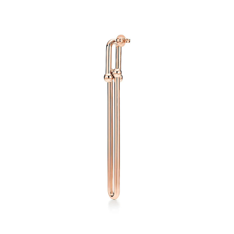 HardWear Double Long Link Rose Gold Earrings