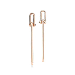 HardWear Double Long Link Rose Gold Earrings