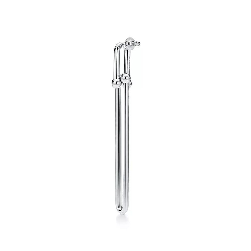 HardWear Double Long Link Silver Earrings