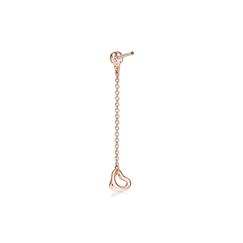 Elsa Peretti Diamonds Open Heart Earrings