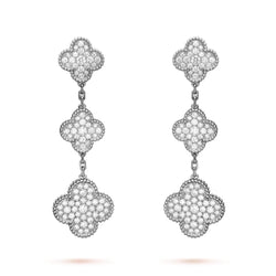Magic Alhambra Three-Motif Earrings