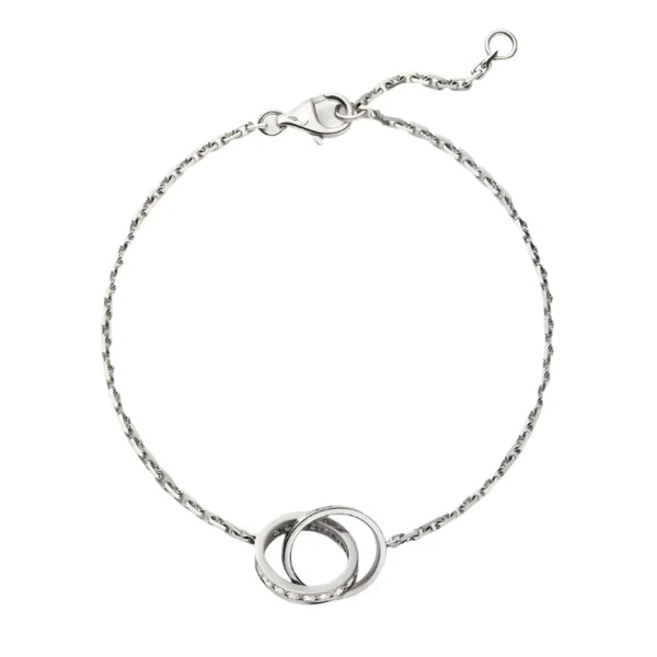 Love Bracelet White Gold Style Modern Romance