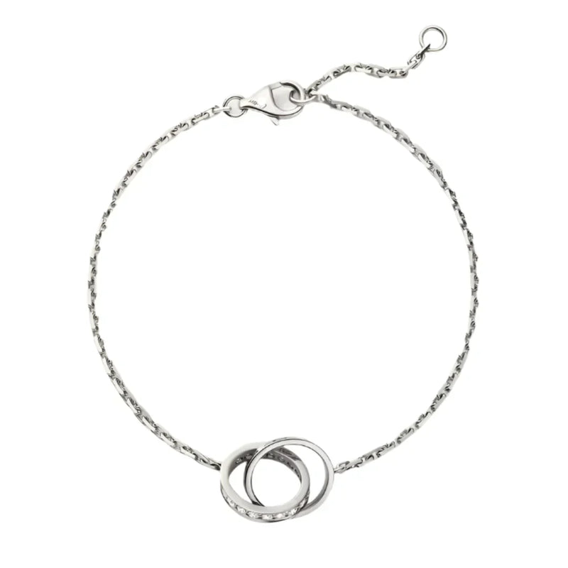 Love Bracelet White Gold Style Modern Romance