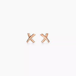 Paloma's Graffiti X Mini Rose Gold Earrings