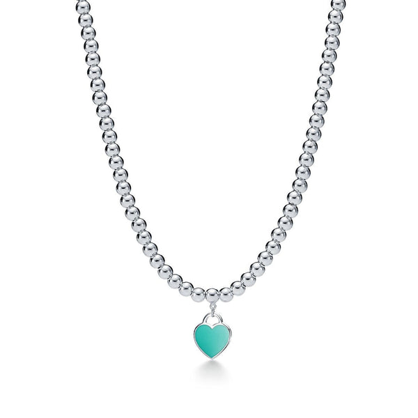 Return to Heart Tag Bead Necklace