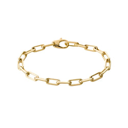 Santos Chain Bracelet Yellow Gold Vermeil Medium