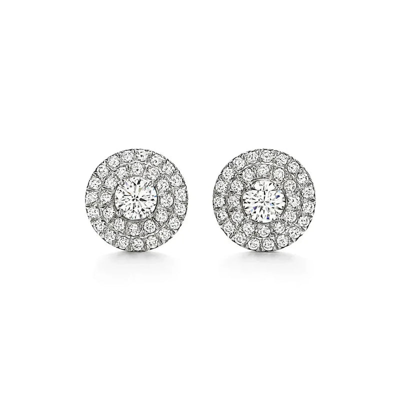 Soleste Platinum With Diamonds Earrings