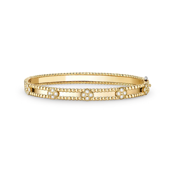 Sweet Clover Diamond Bracelet