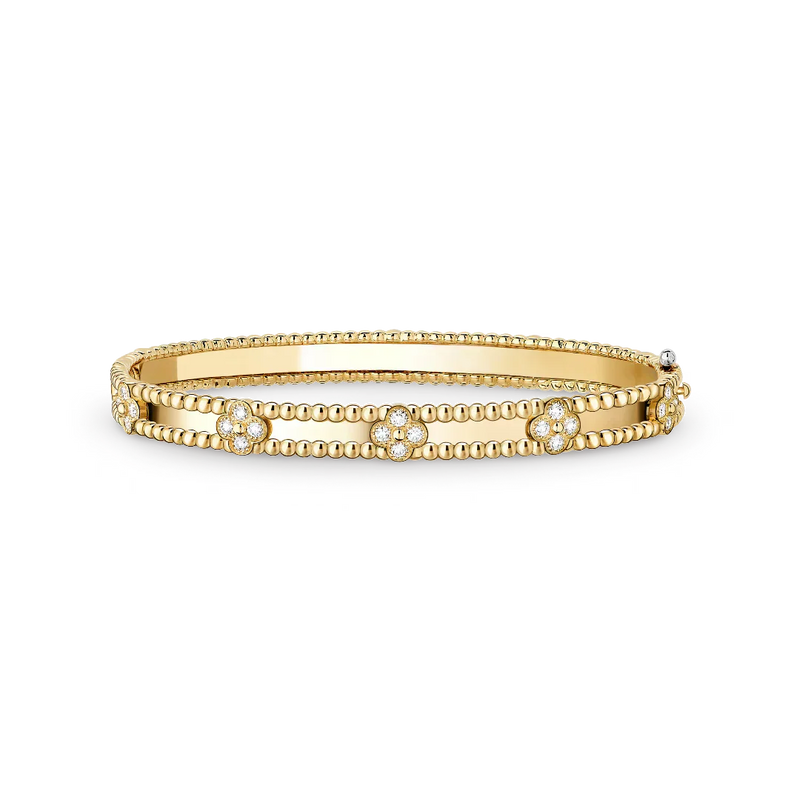 Sweet Clover Diamond Bracelet