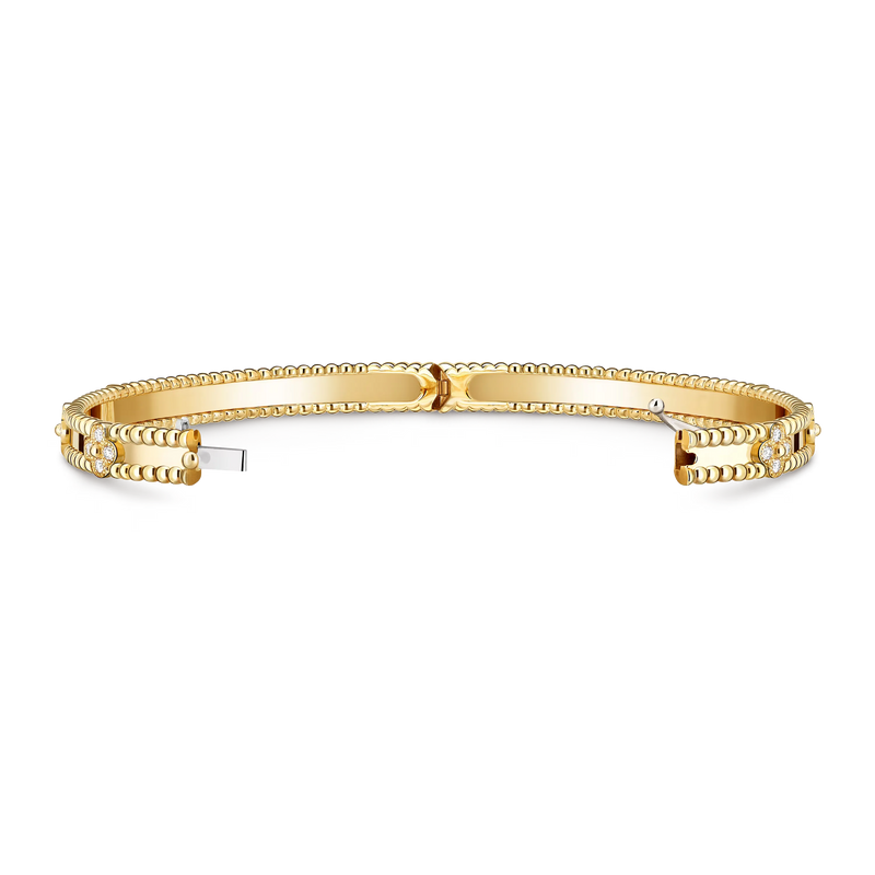 Sweet Clover Diamond Bracelet