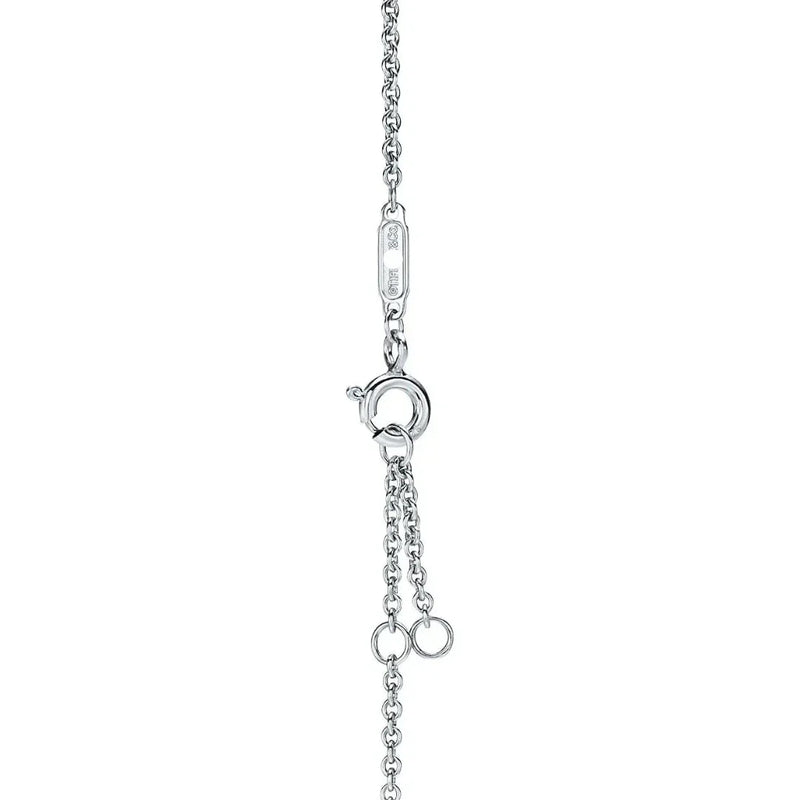1837 Interlocking Circles Chain Bracelet White Gold