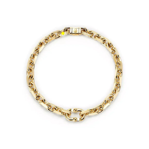 1837 Makers Narrow Chain Bracelet in Yellow Gold