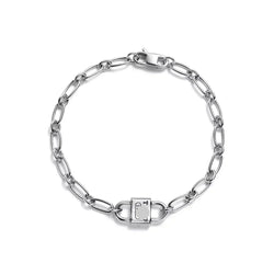 1837 Double Lock Chain Bracelet