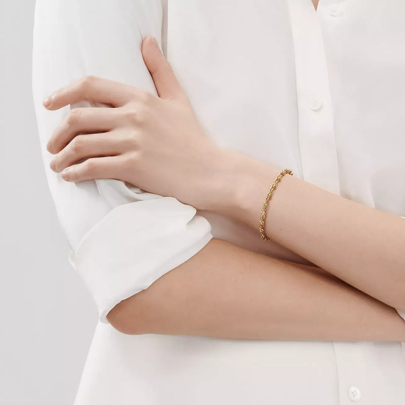 HardWear Micro Link Bracelet Yellow Gold