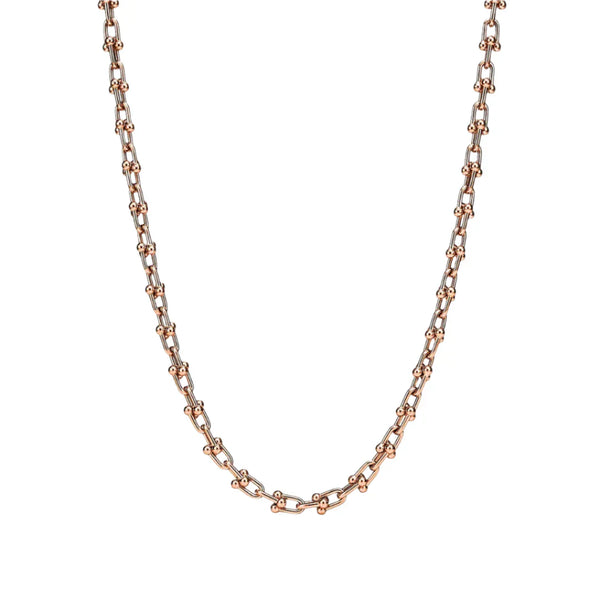 HardWear Micro Link Necklace in Rose Gold