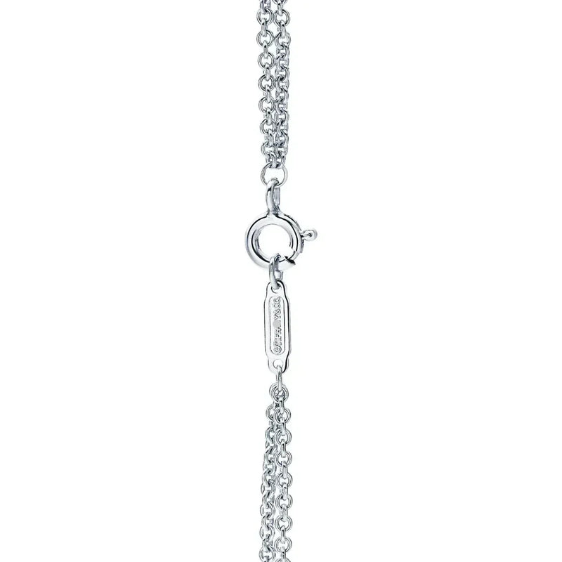 Infinity Bracelet in White Gold