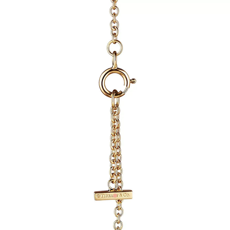 T Smile Bracelet in Yellow Gold